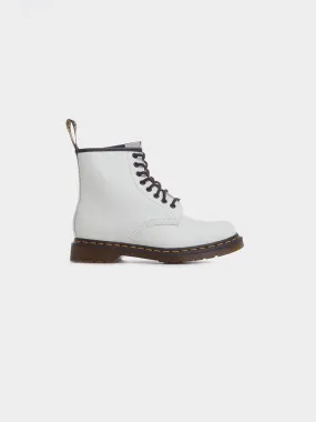 1460 Smooth Leather Lace Up Boot, White