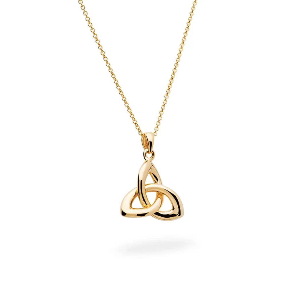 14KT Gold Vermeil Trinity Knot Necklace