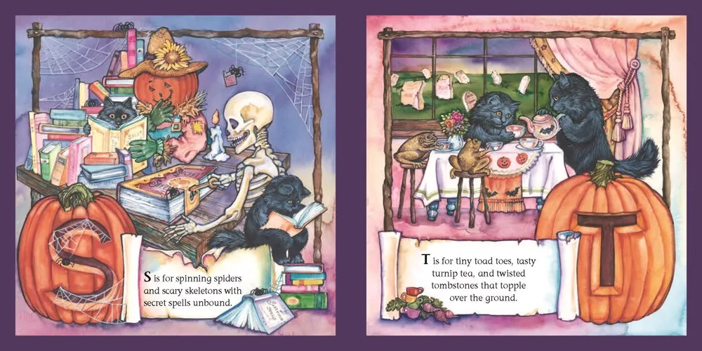 ABC's of Halloween Board Book