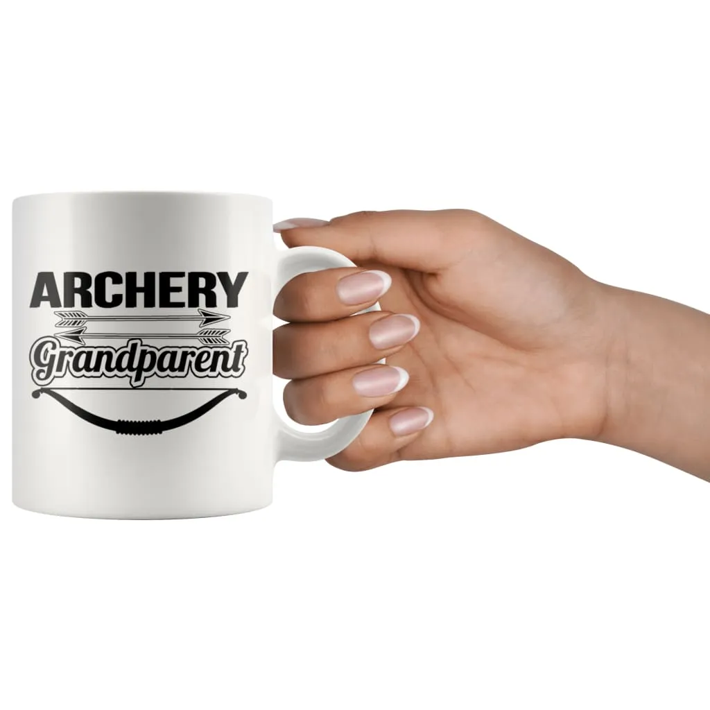 Archery Mug Archery Grandparent 11oz White Coffee Mugs