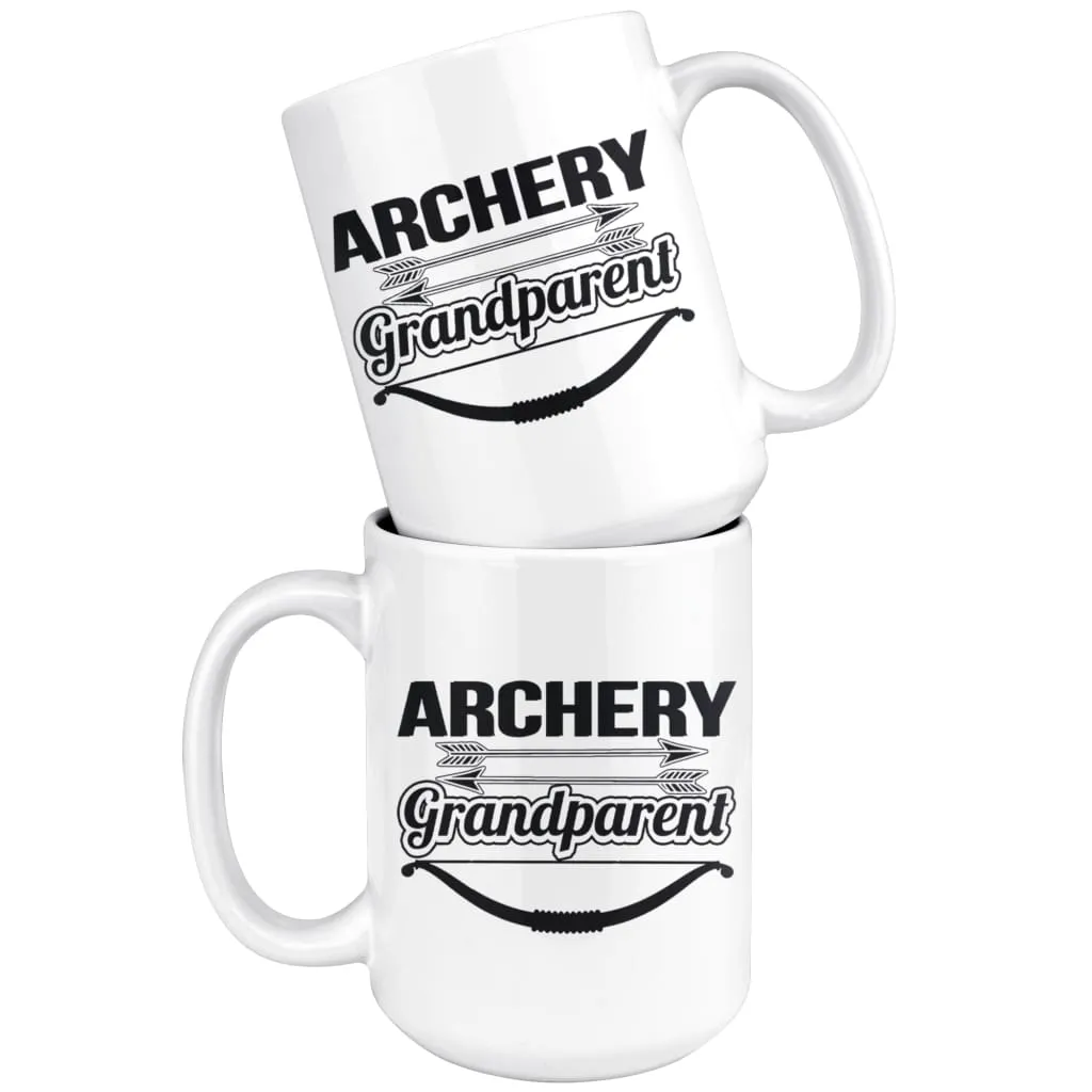 Archery Mug Archery Grandparent 15oz White Coffee Mugs