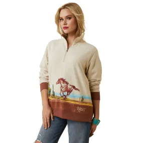 Ariat Womens Wild Horses Sweater