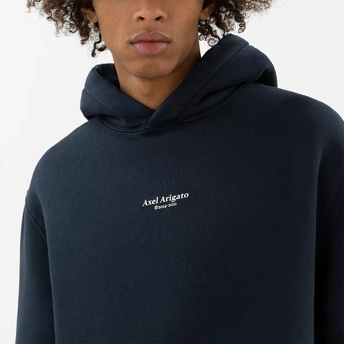 Axel Arigato - Focus Logo Hoodie in Navy