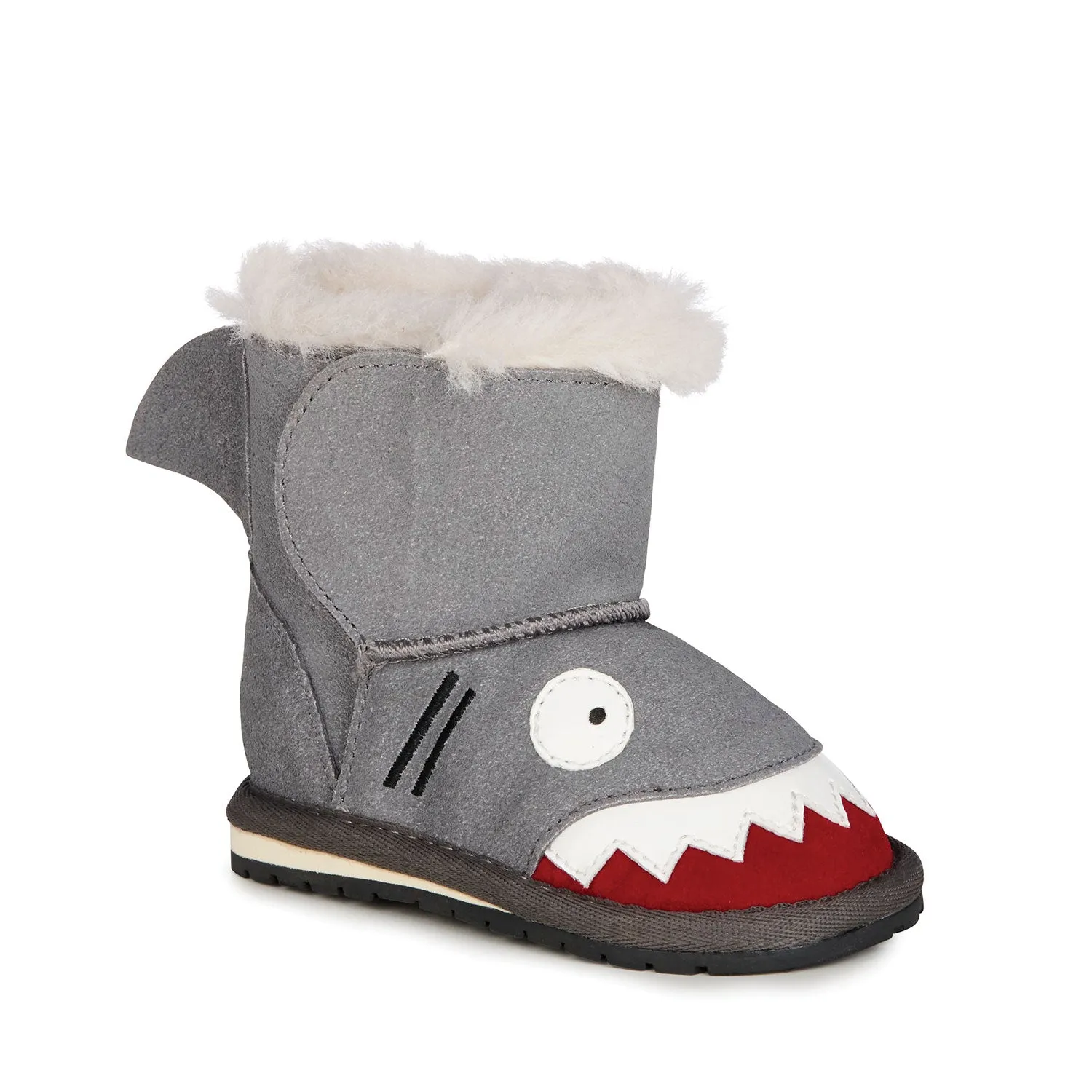 Babies Shark Walker Boots - Putty