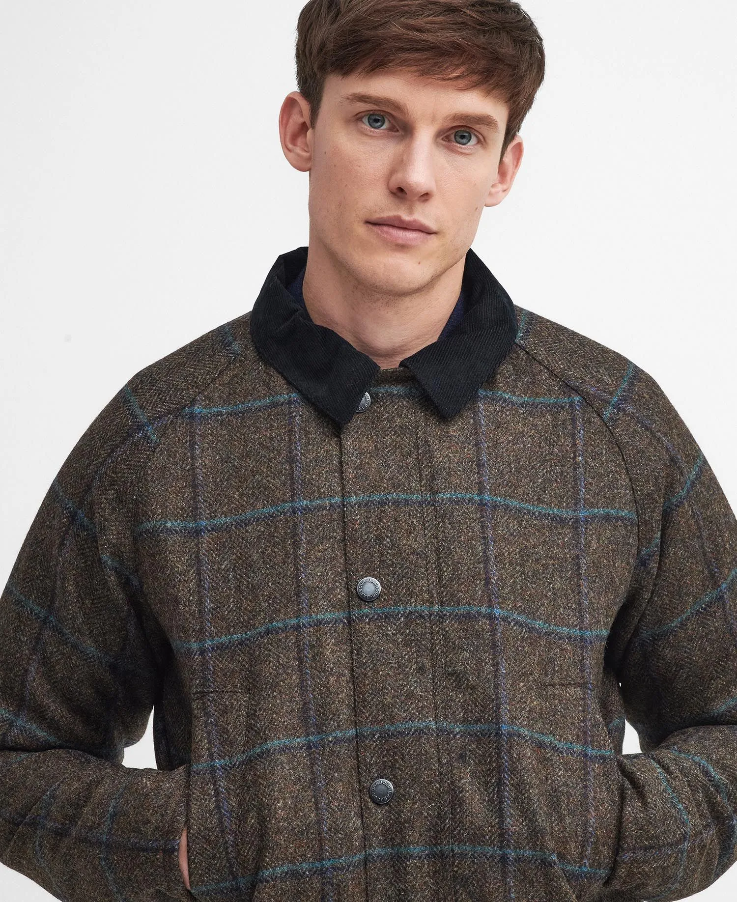  Bedale Check Wool Jacket     