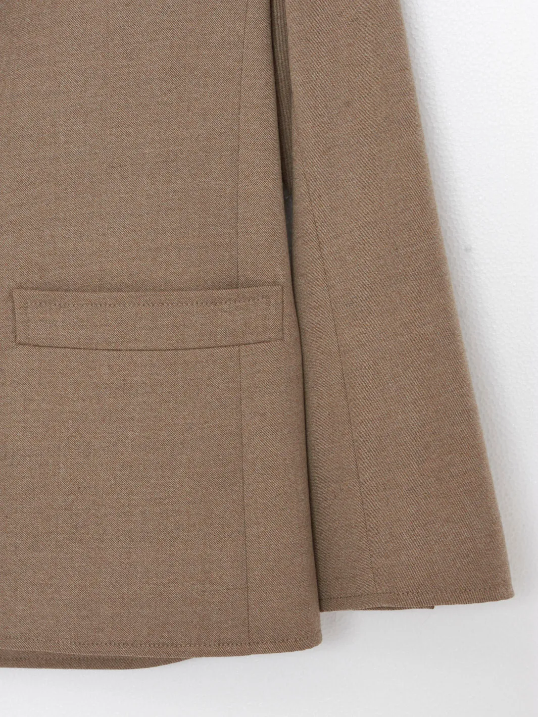 Beige Saint Laurent Rive Gauche suit