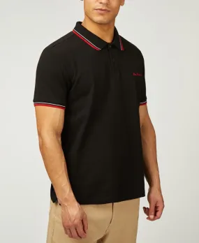 Ben Sherman Signature Pique Polo Shirt Black