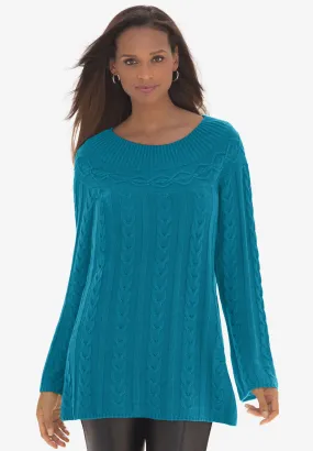 Cable Sweater Tunic