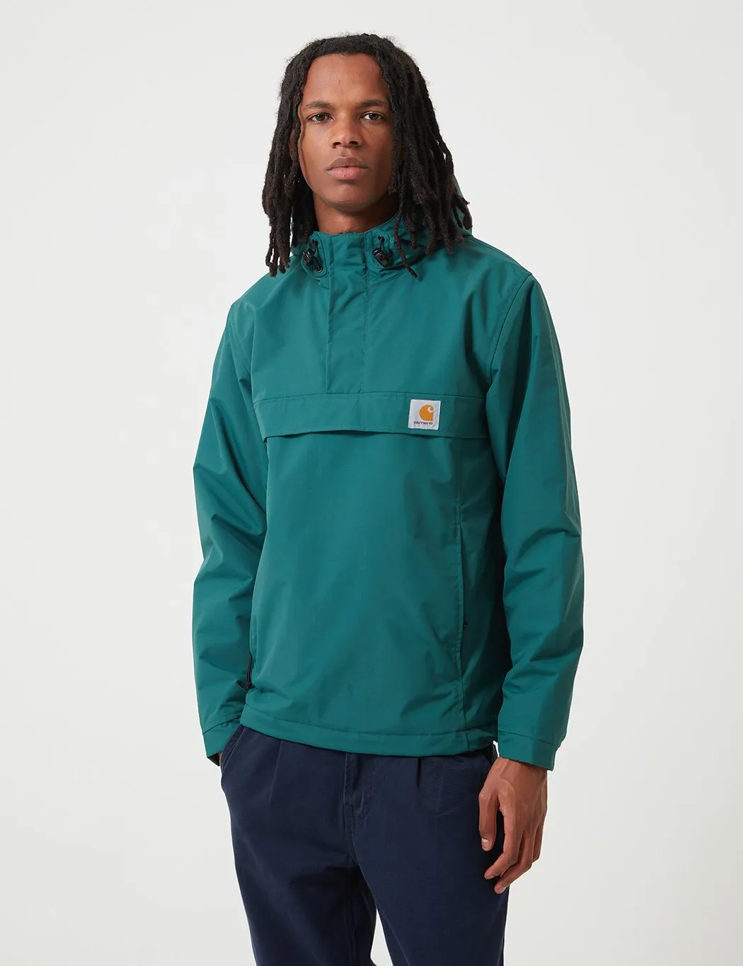 Carhartt-WIP Nimbus Half-Zip Jacket (Fleece Lined) - Dark Fir Green