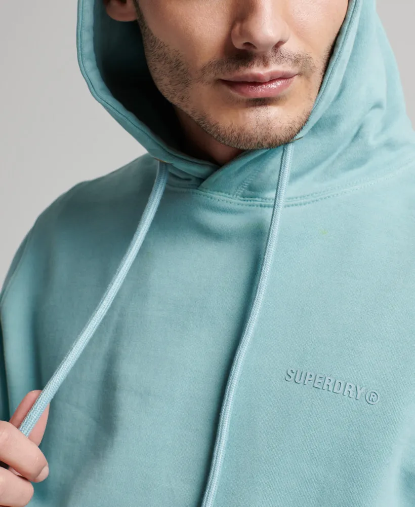 Code Essential Overdyed Hoodie | Tourmaline Blue