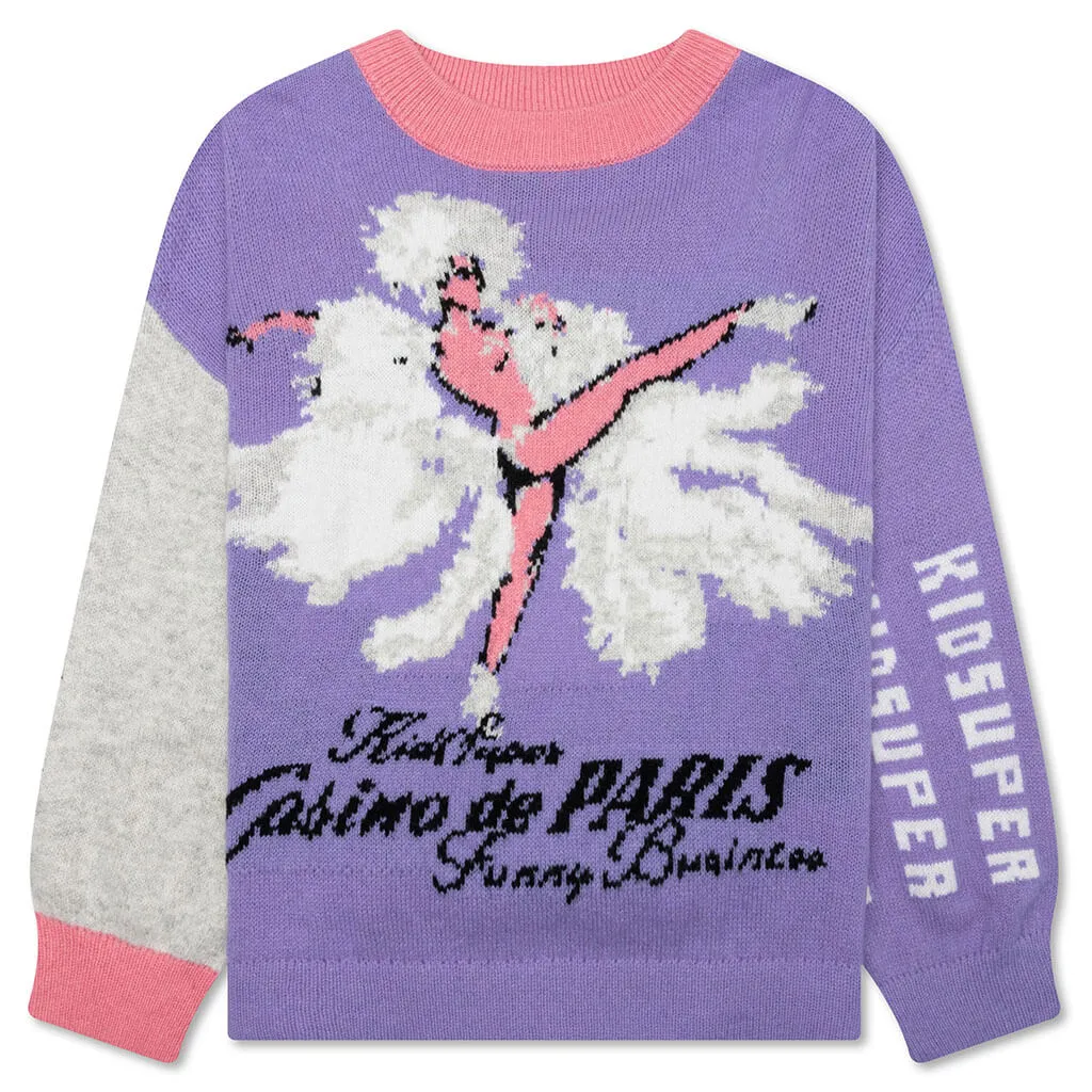 Comedie de KidSuper Sweater - Purple