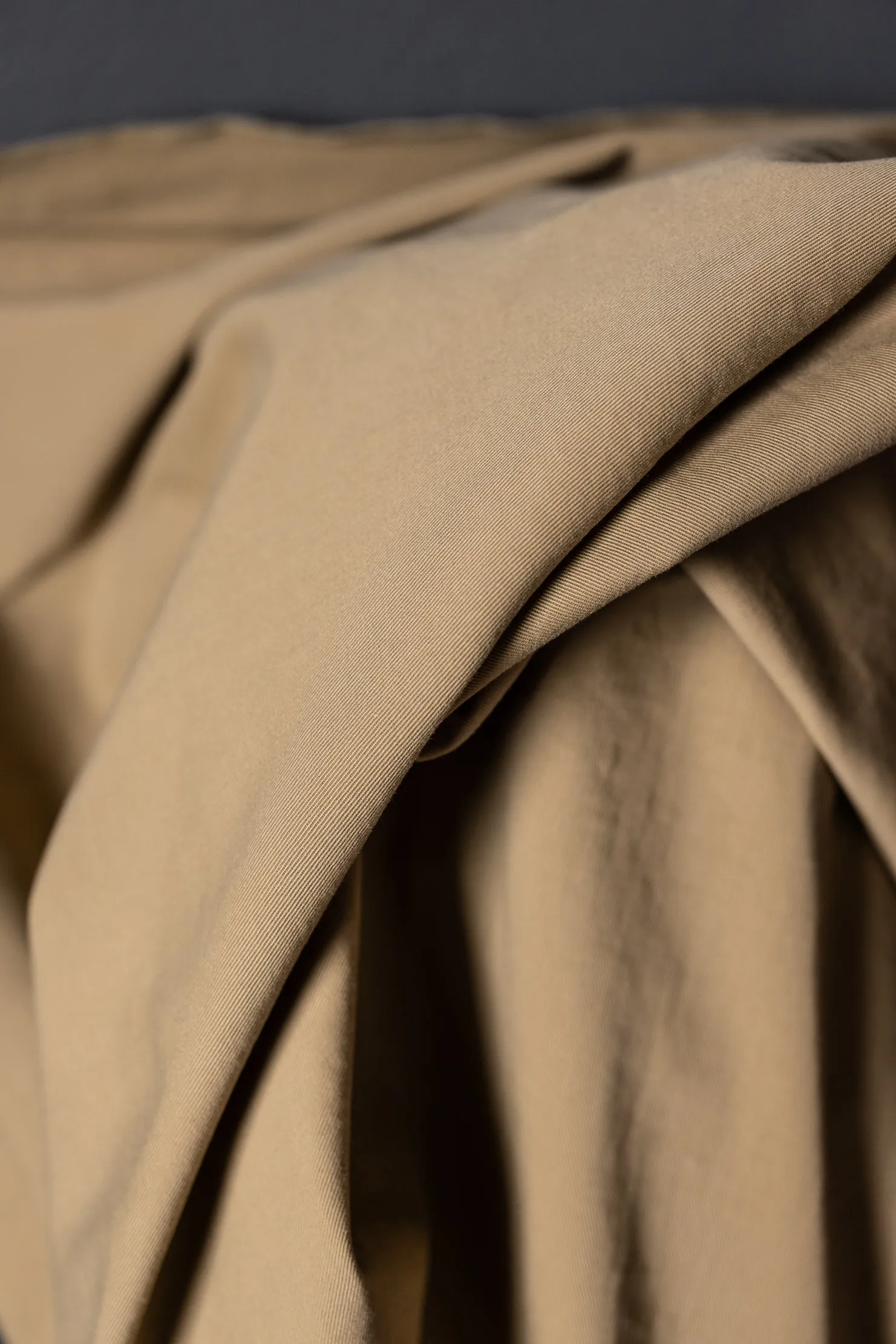 Cotton Sanded Twill - Sand