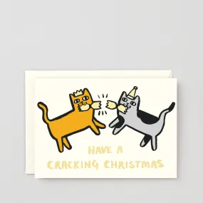 Cracking Cats Holiay Card