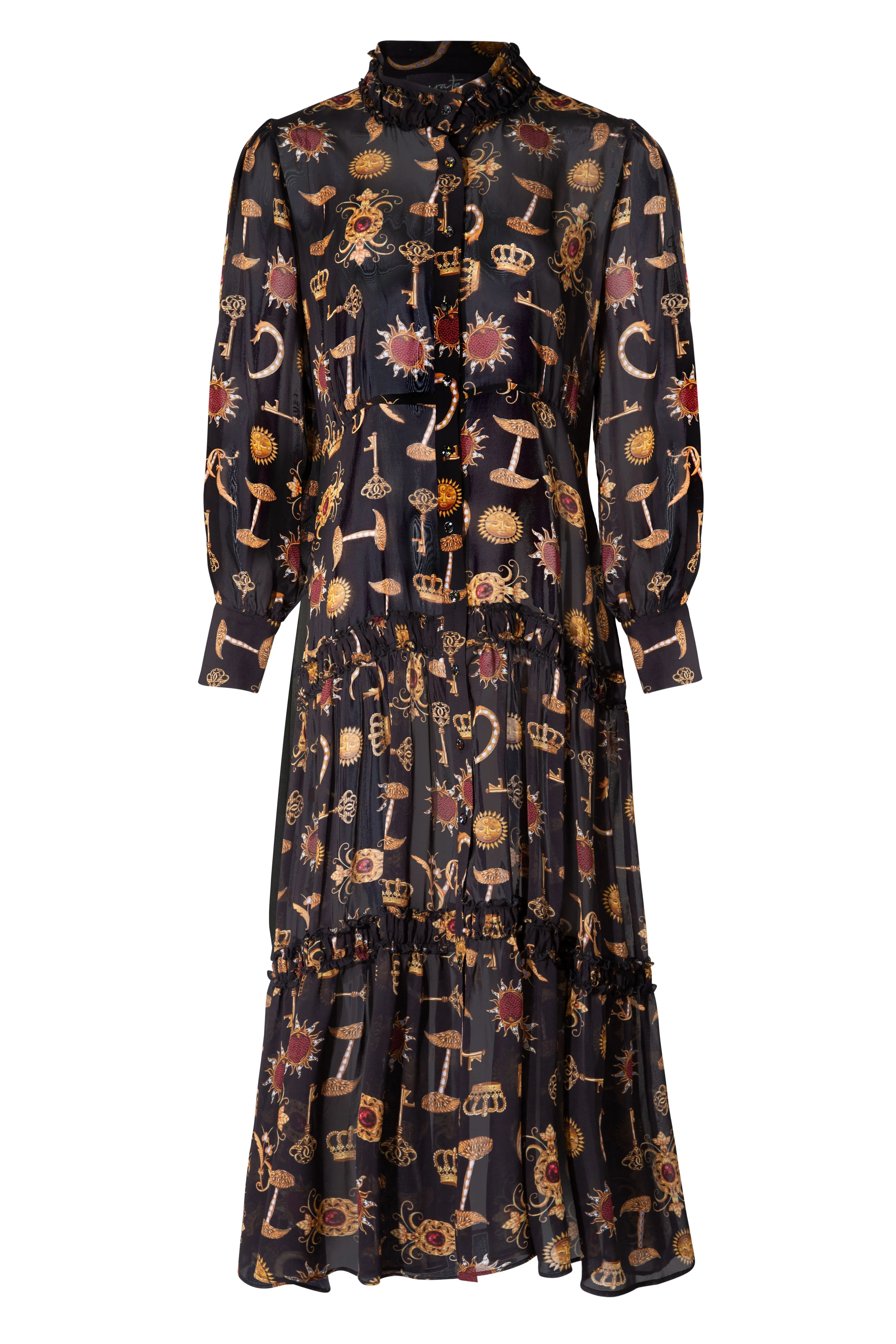 CURATE by Trelise Cooper - Dressing the Part Keys Dress Keys Print