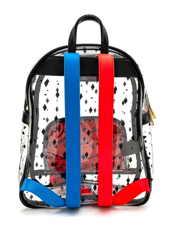 DC Comics: Birds Of Prey Harley Clear Mini Backpack