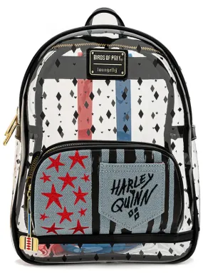 DC Comics: Birds Of Prey Harley Clear Mini Backpack