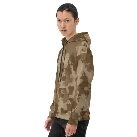 Dessert Camo Paint Splatter Pullover Hoodie