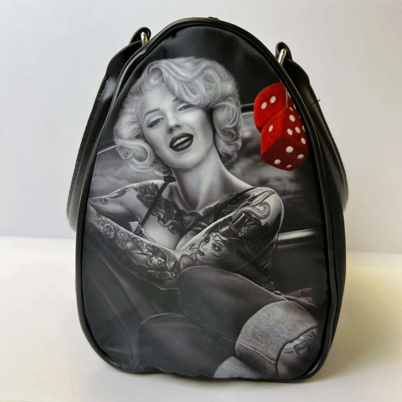 DGA Angels Day of the Monroe Smile Now Bomshells Handbag