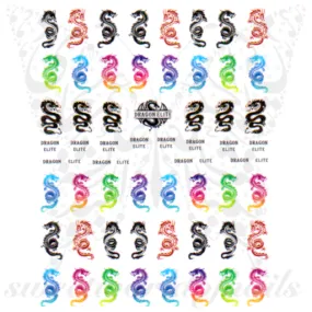 Dragon Nail Art  Nail Stickers