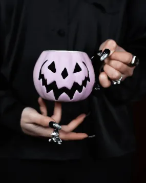 Haunted Hallows Mug in Pink