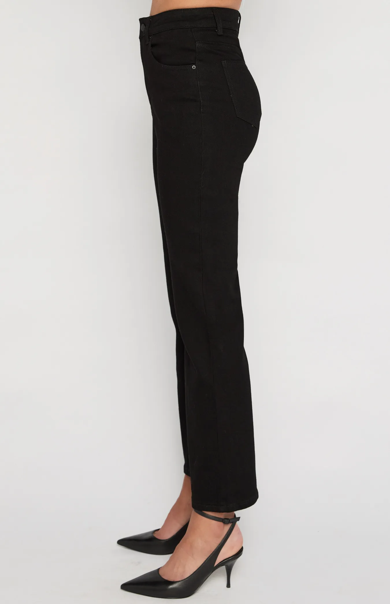 High Waisted Stretch Flare Jeans (SDM123) 