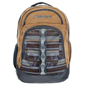 Hooey Tan & Grey Aztec Backpack