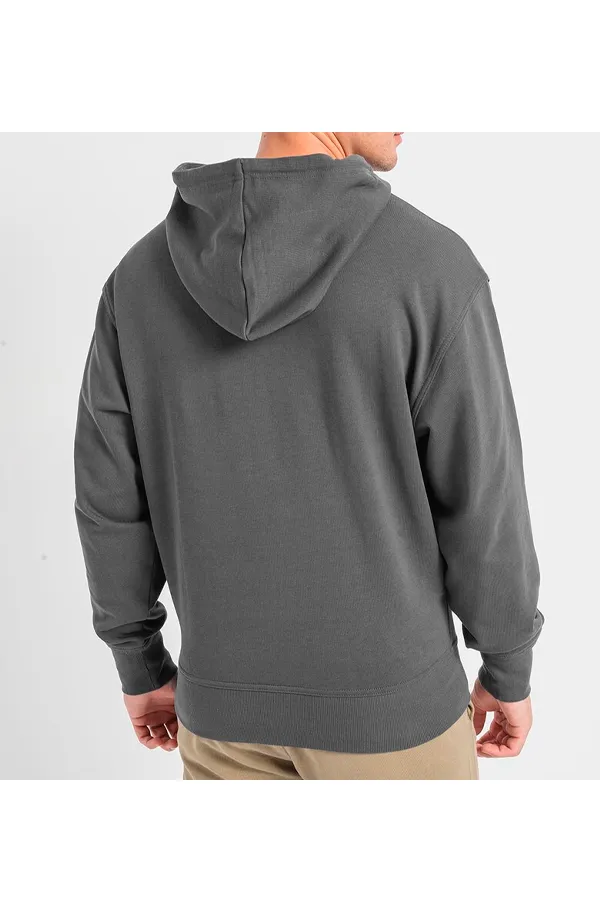 Hugo Boss Basic Logo Hoodie Grey