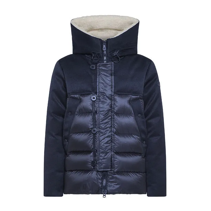 JACKET LICH Man Blue Graphite