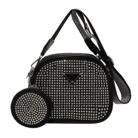 Jerla Handbag in Black and White