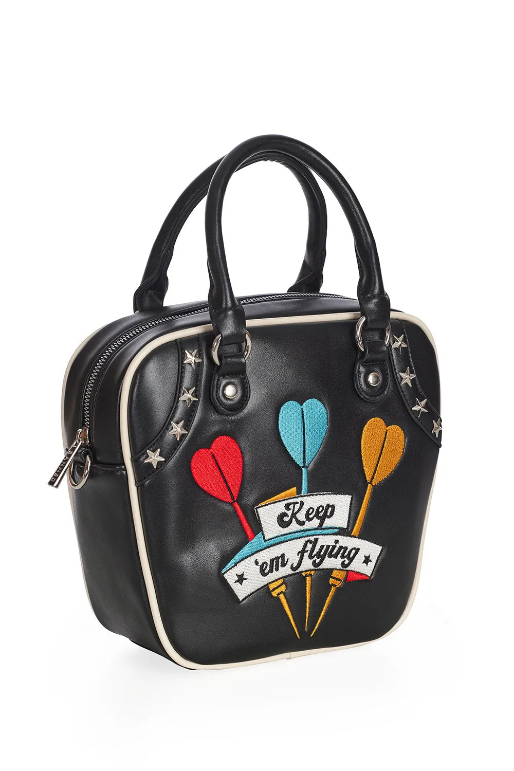 KEEP 'EM FLYING HANDBAG