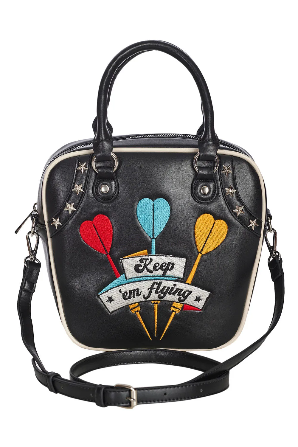 KEEP 'EM FLYING HANDBAG