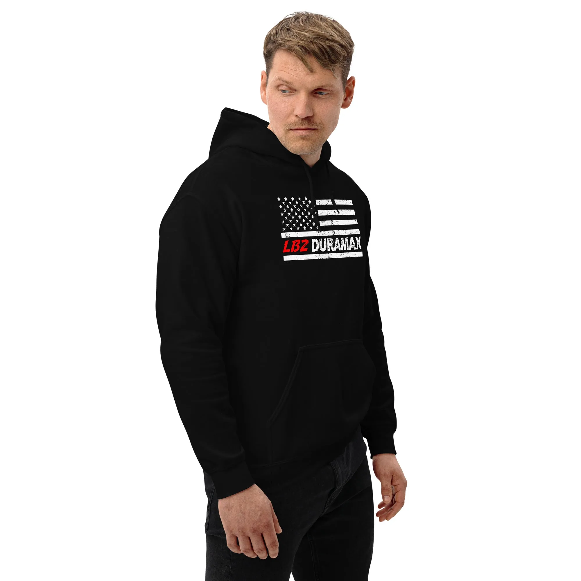 LBZ American Flag Duramax Hoodie Sweatshirt