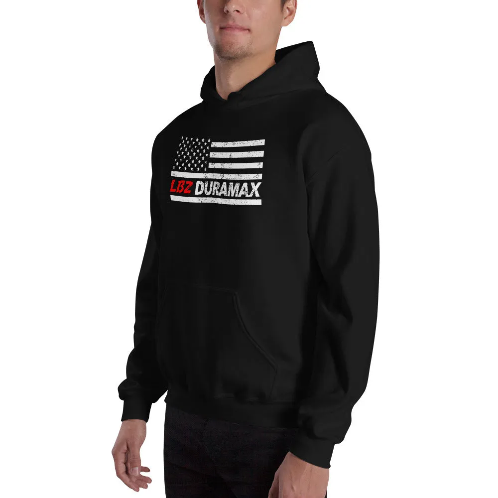 LBZ American Flag Duramax Hoodie Sweatshirt