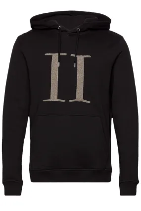 Les Deux Bouclé Hoodie Black