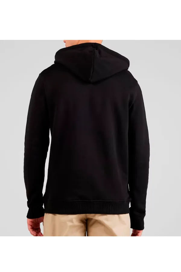 Les Deux Bouclé Hoodie Black