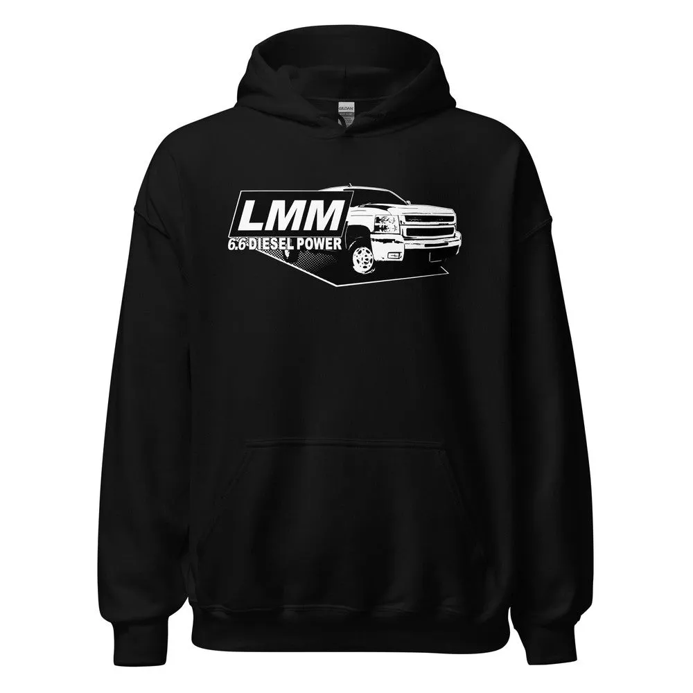 LMM Duramax Hoodie Sweatshirt With Truck