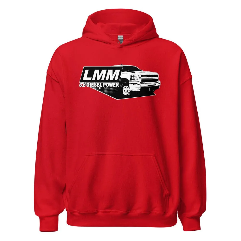 LMM Duramax Hoodie Sweatshirt With Truck