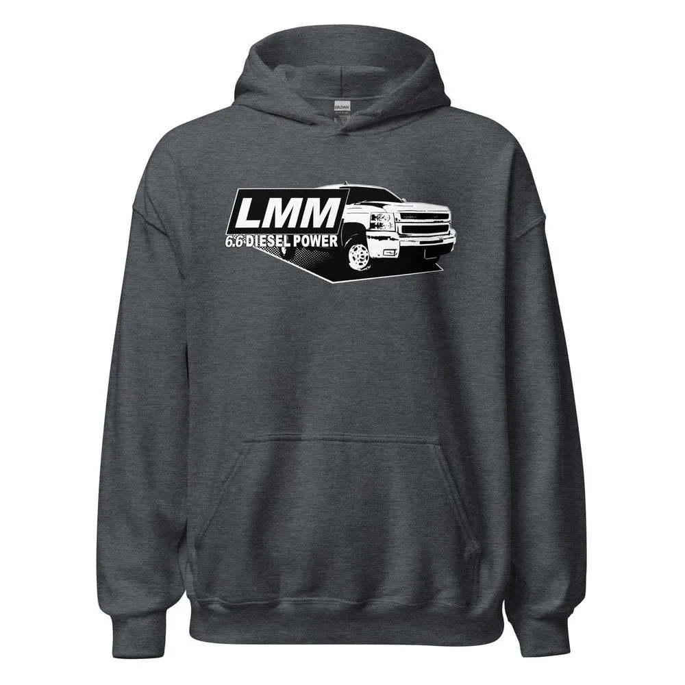 LMM Duramax Hoodie Sweatshirt With Truck