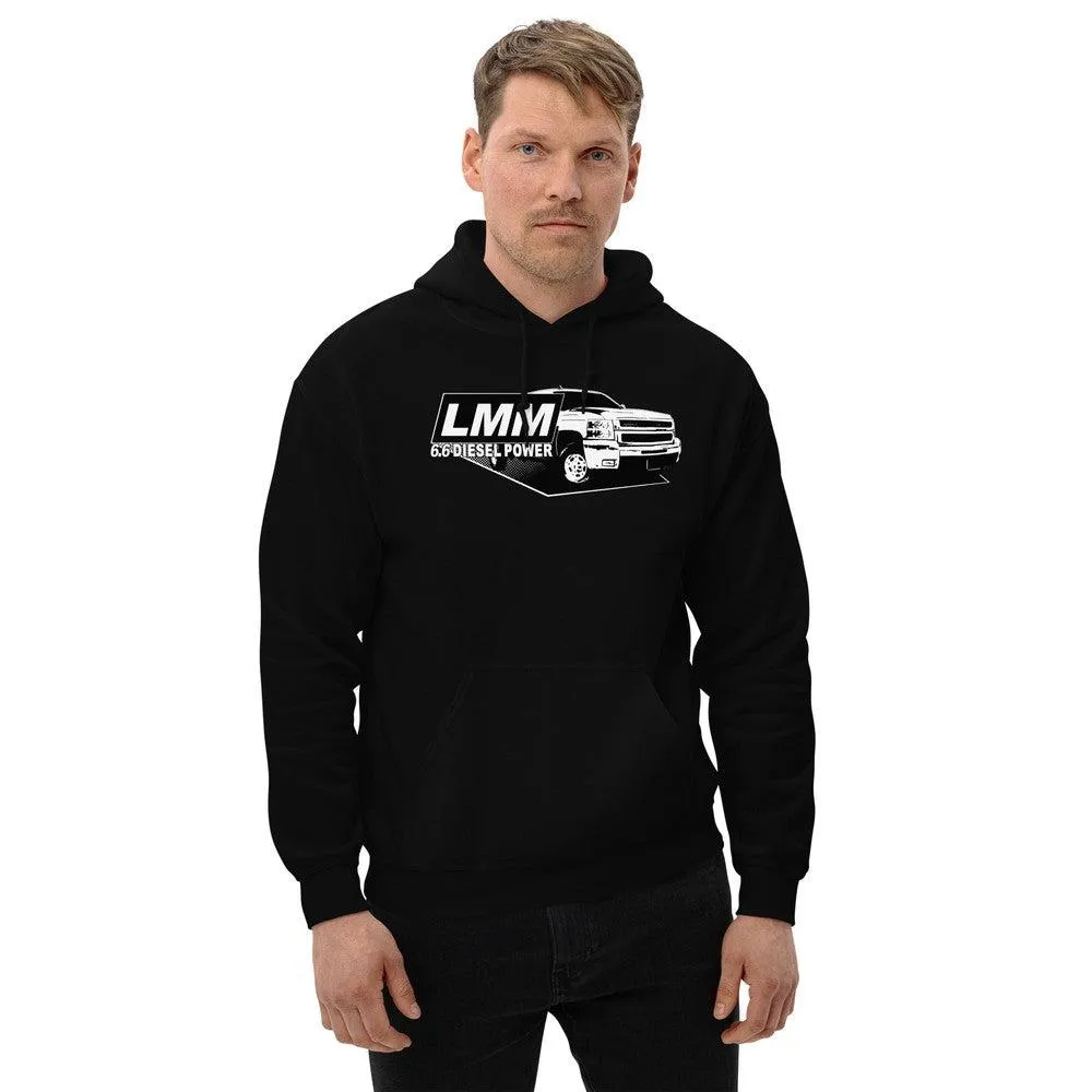 LMM Duramax Hoodie Sweatshirt With Truck