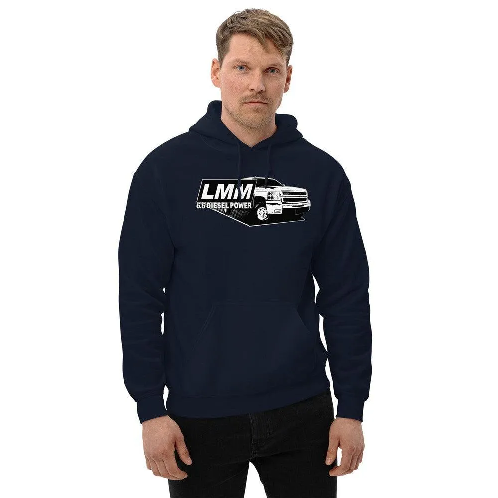 LMM Duramax Hoodie Sweatshirt With Truck