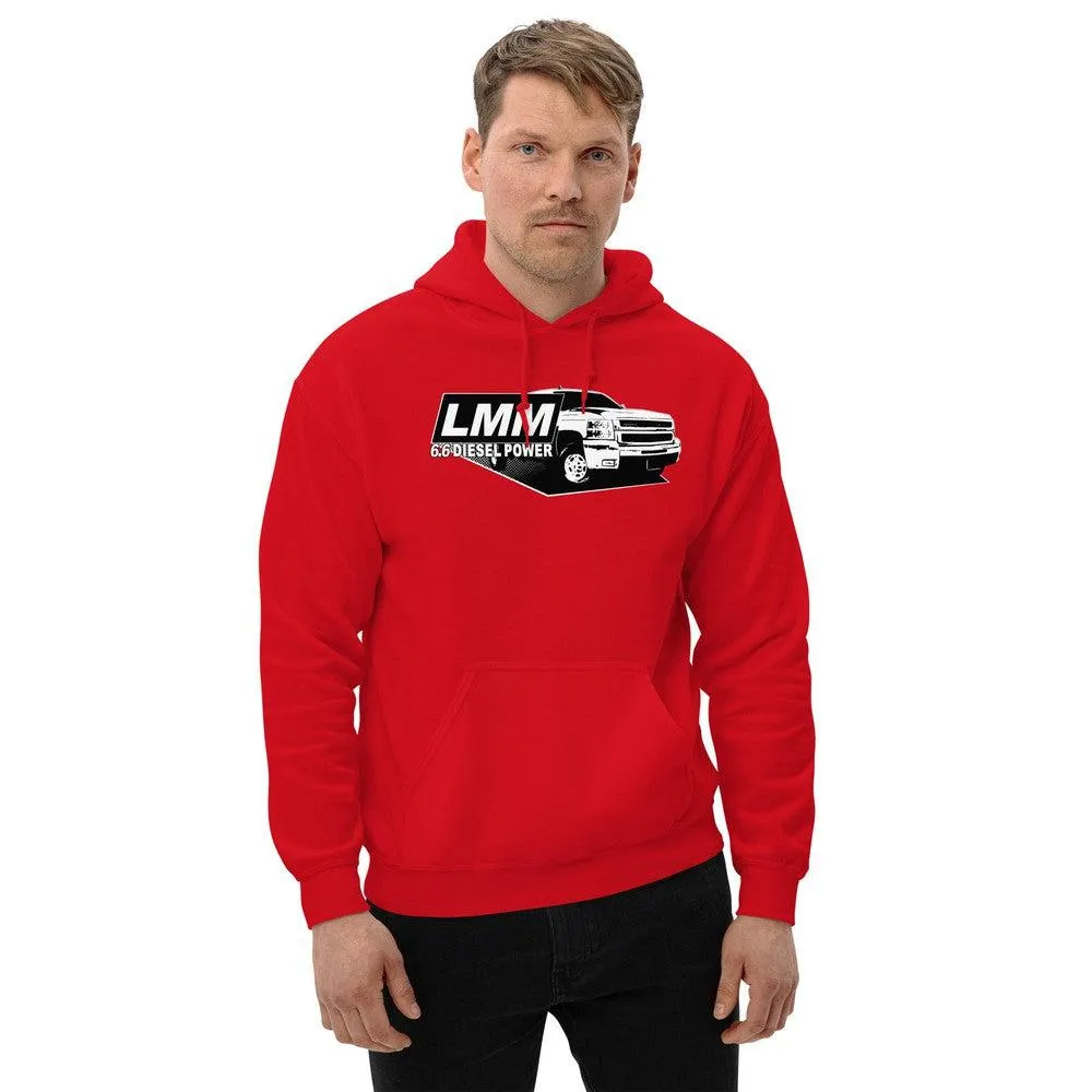 LMM Duramax Hoodie Sweatshirt With Truck