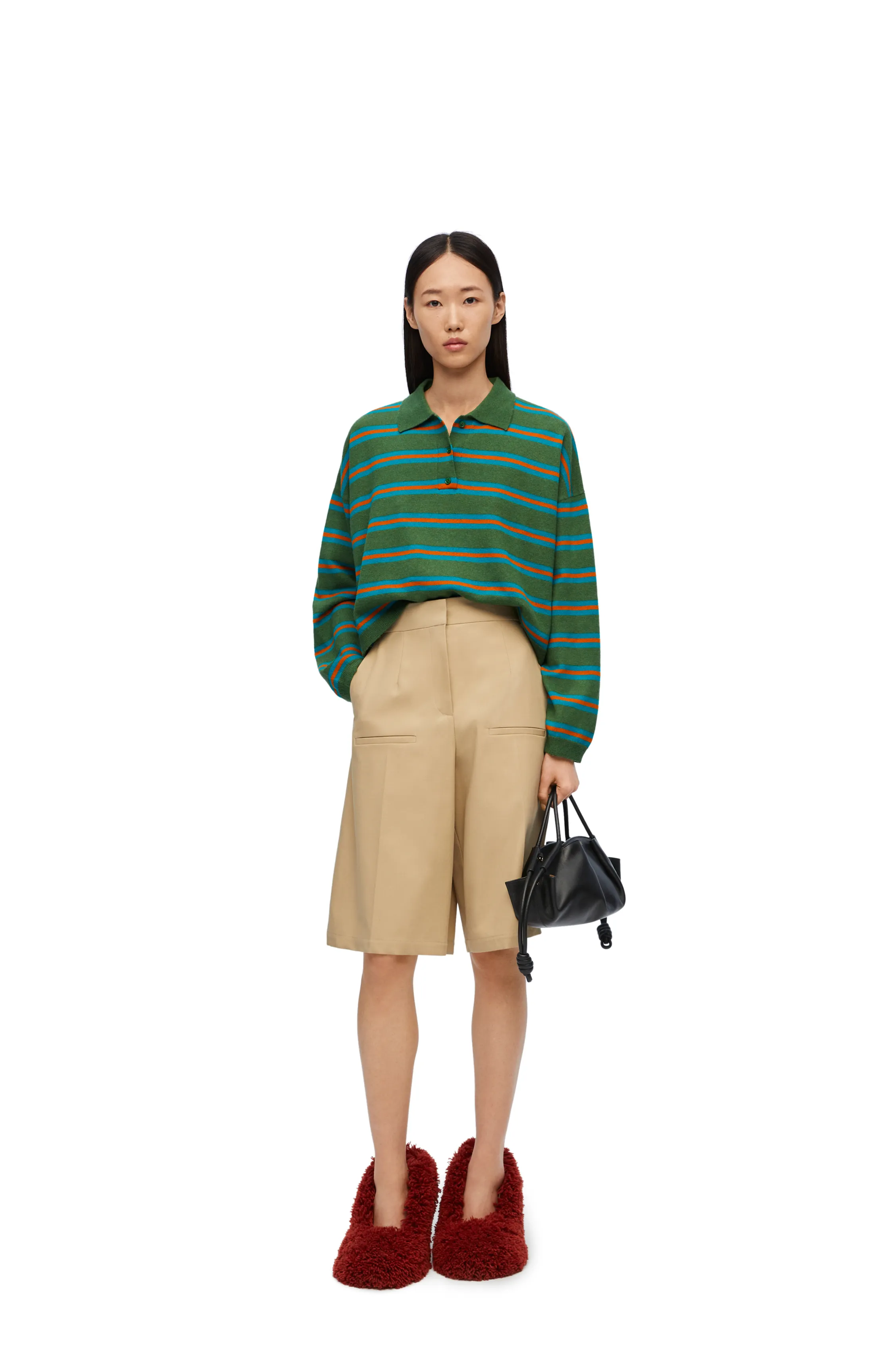 LOEWE  |Polo sweater in wool