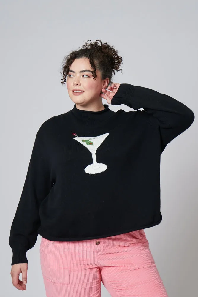 MARTINI MOCKNECK SWEATER XS-3X