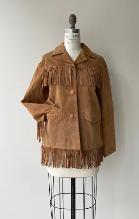 Mesita Fringed Suede Jacket