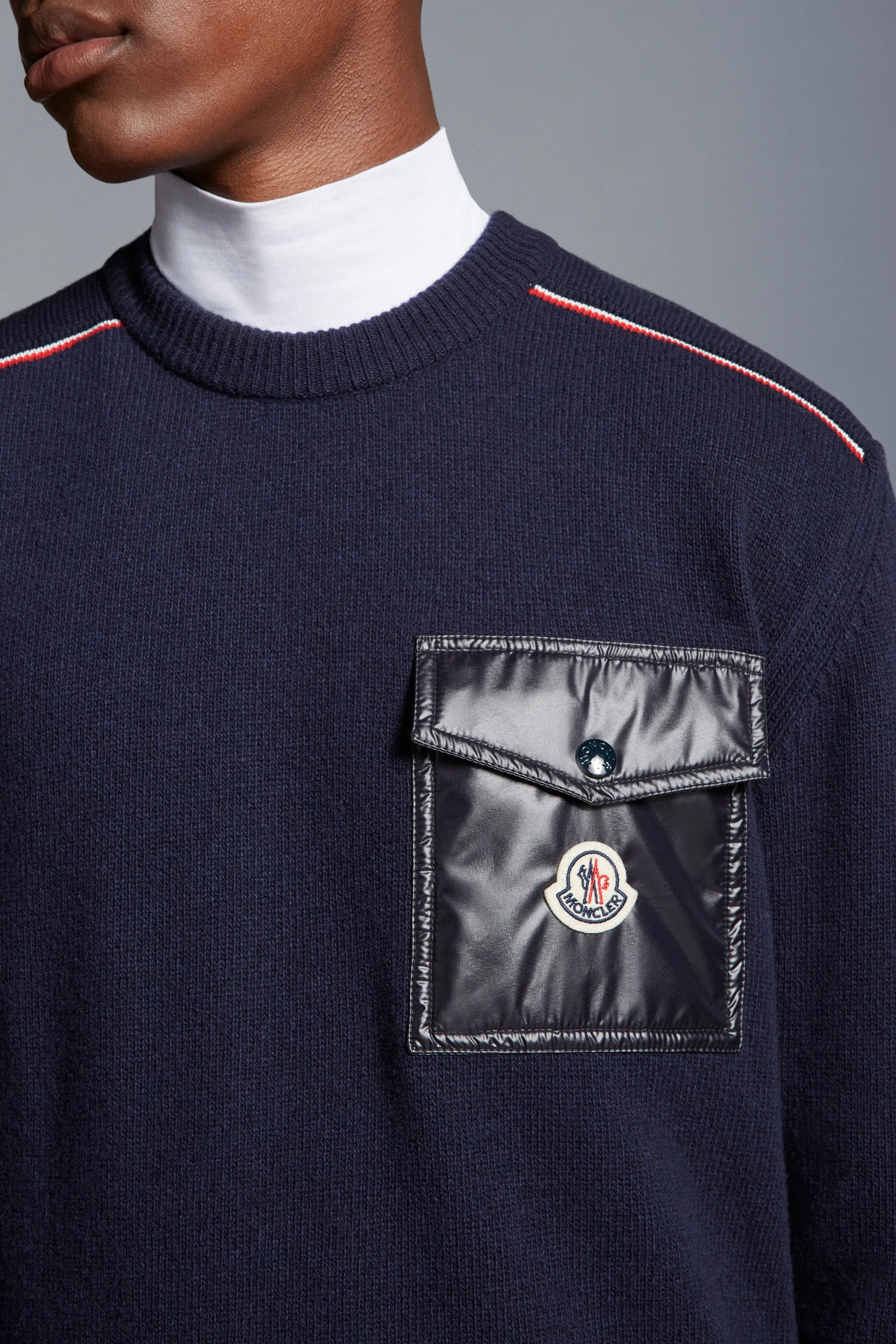 MONCLER  |Cotton Sweater with Pocket