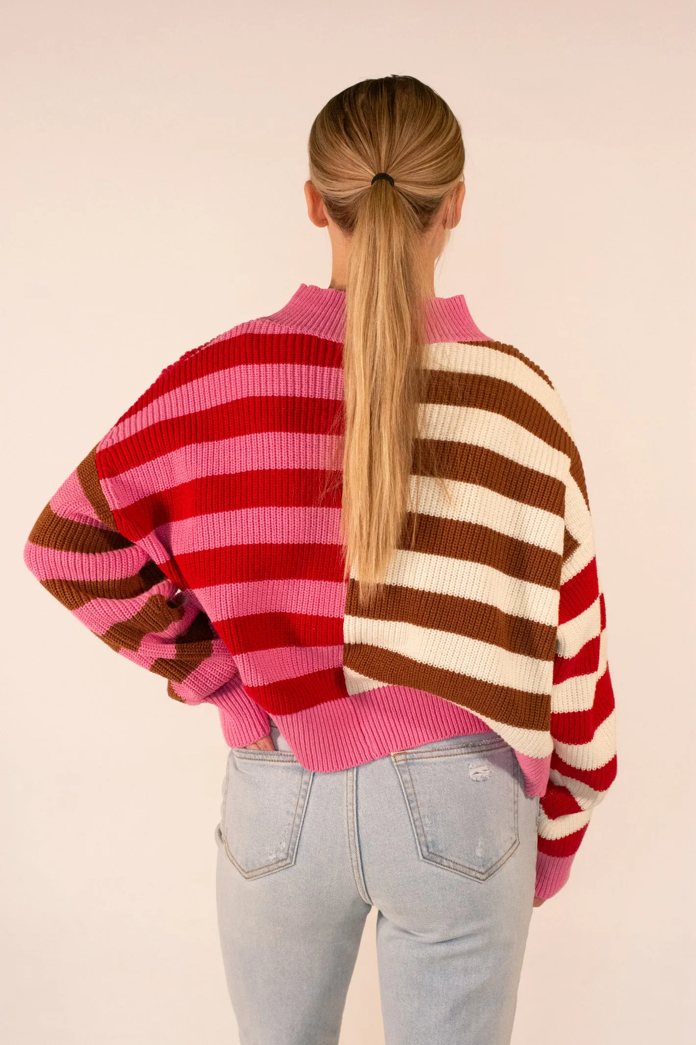 My Greatest Blessing Striped Sweater