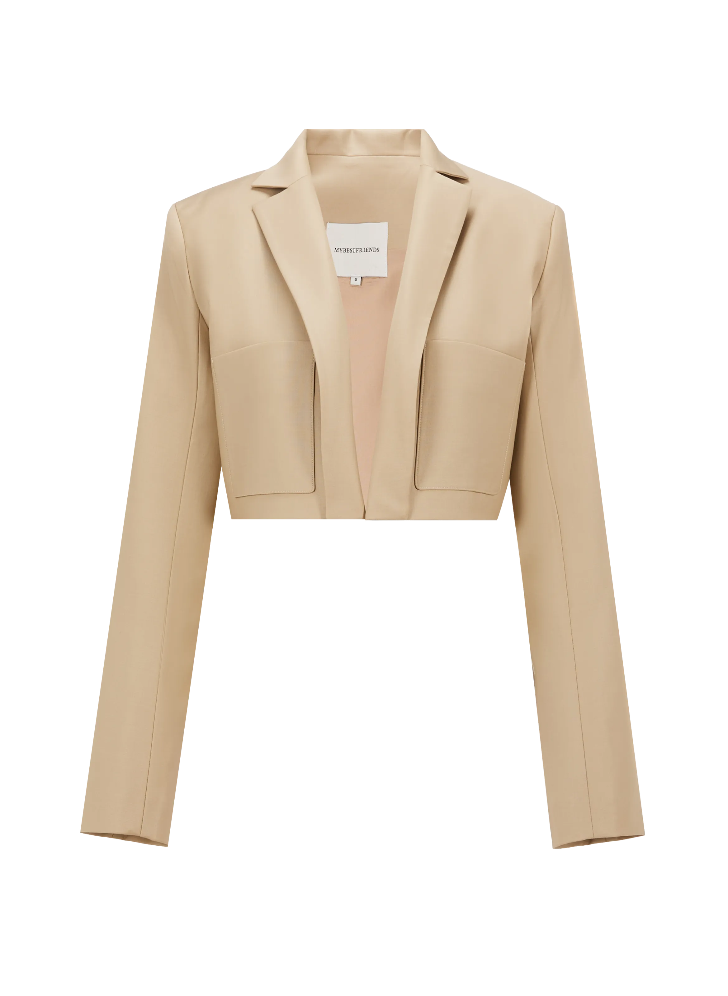 MYBESTFRIENDS  Janet wool jacket - Beige