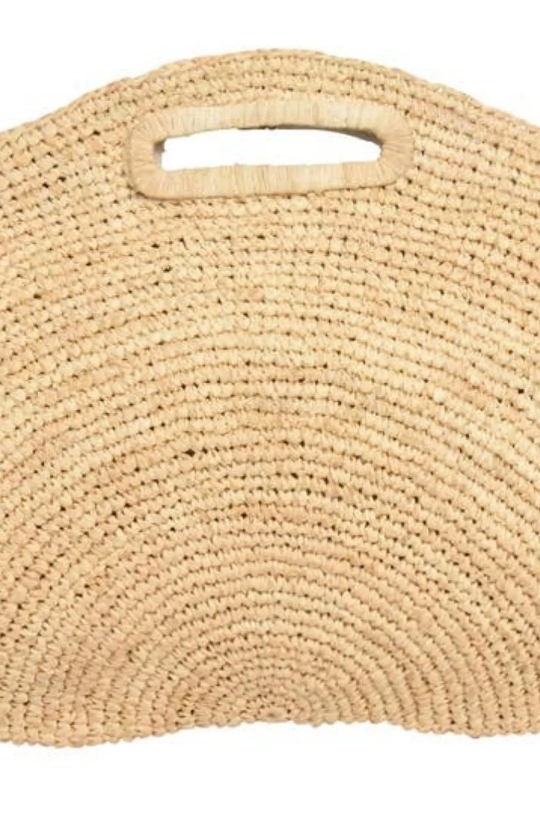 Natural Raffia Handbag