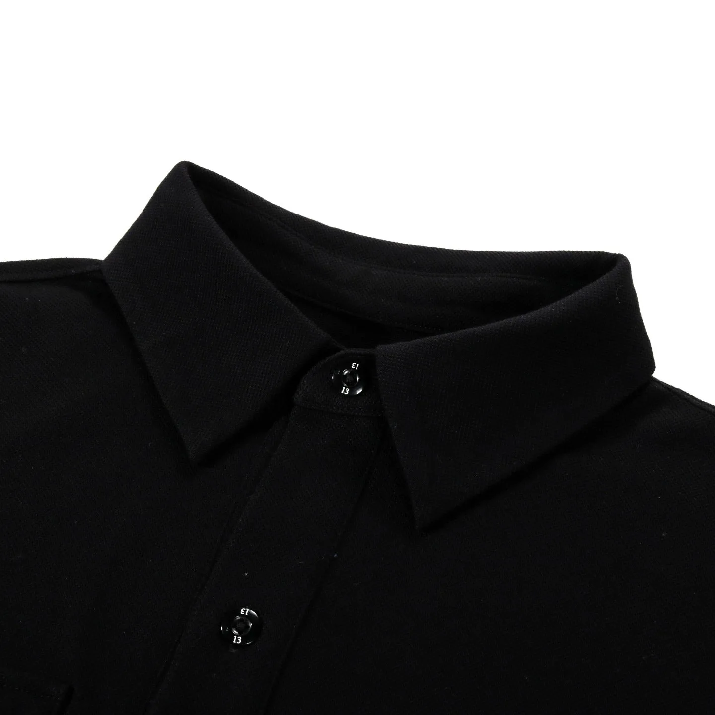 NEIGHBORHOOD PIQUE SHIRT BLACK