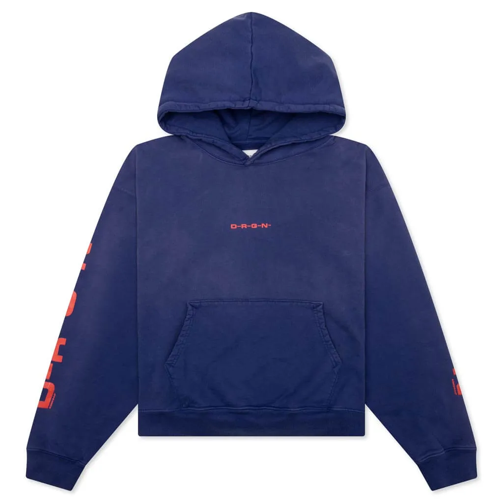 Origins Bleached Hoodie - Bleached Blue